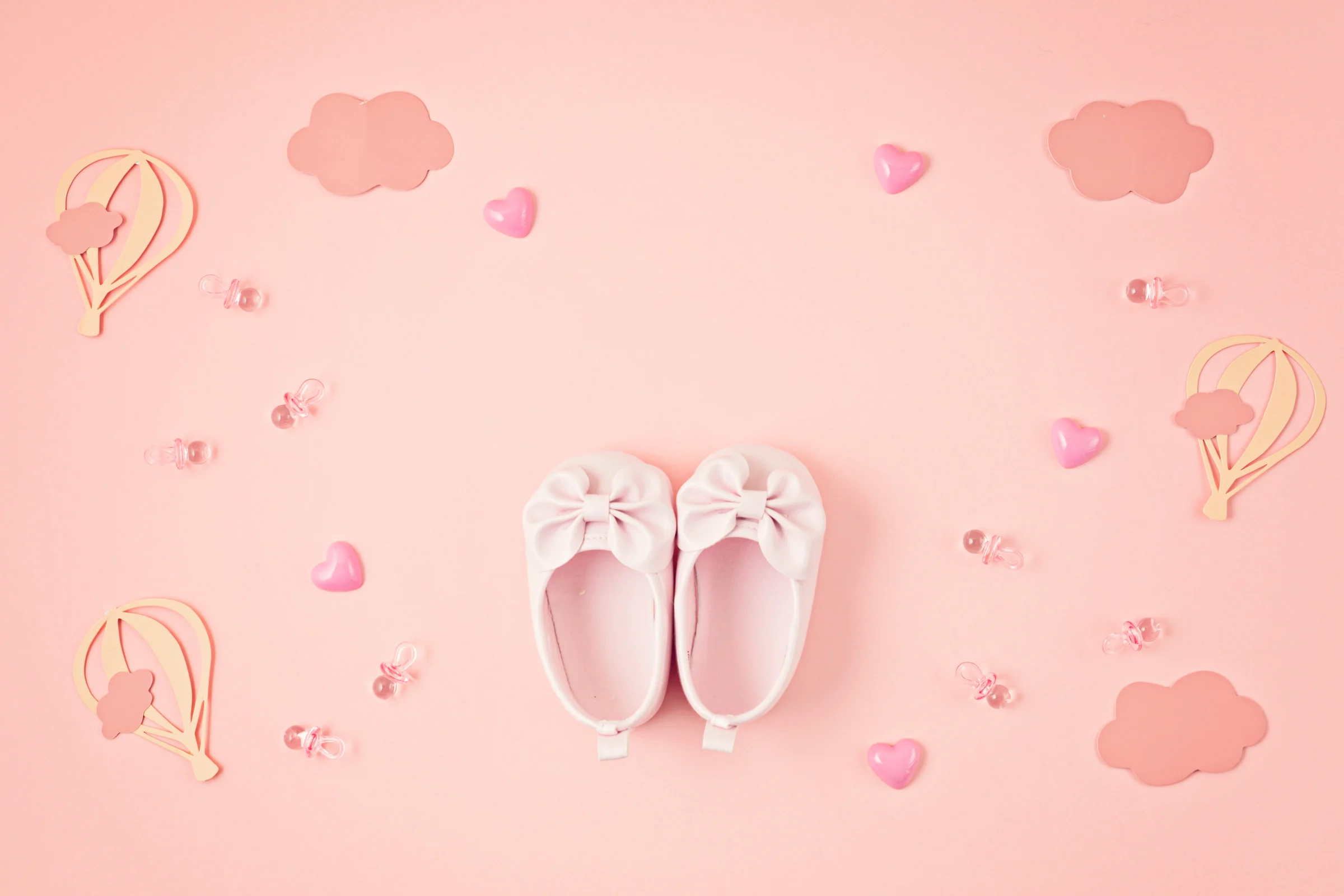 Adorable baby girl shoes